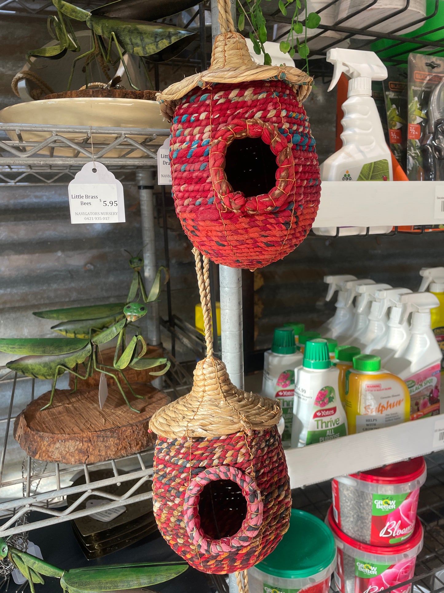 Handmade Saree and Holga Birdhouse - Fair Trade Bangladesh