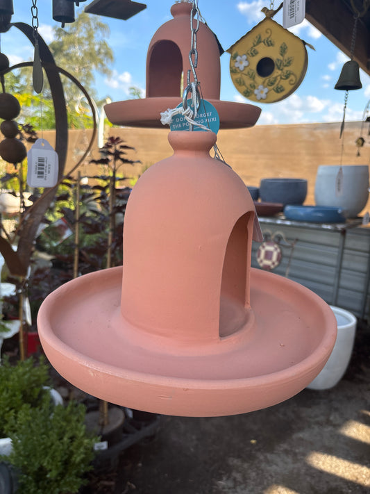 Bird Feeder Terracotta
