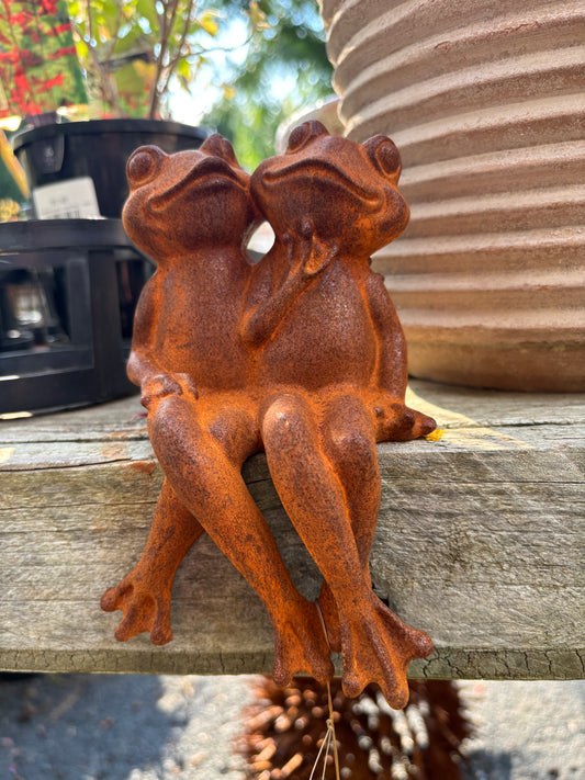 Love Frog Cast Iron Rust