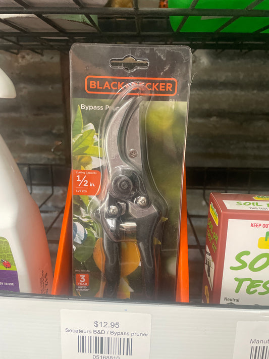 Secateurs B&D