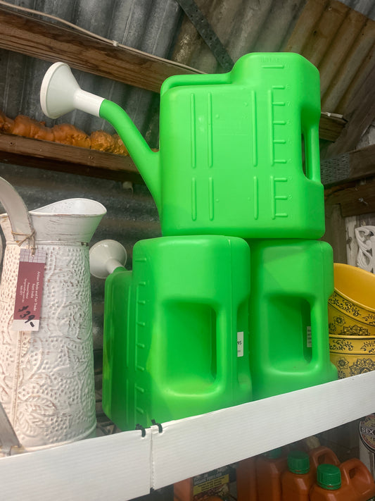 Plastic Watering Container - Durable Garden Watering Can