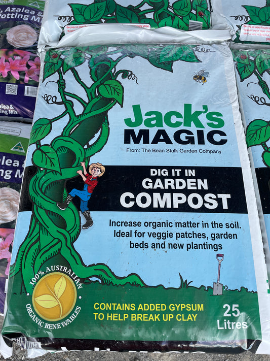 Jacks Magic Dig It In Compost 25L - Premium Soil Conditioner