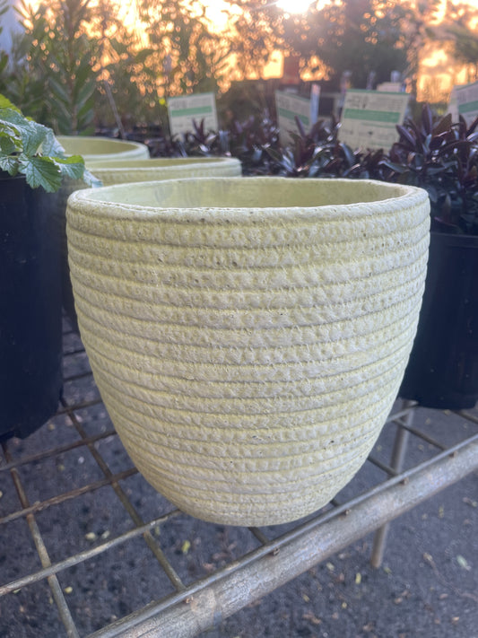 Mojay Dart Weave Egg Planter 19x18cm