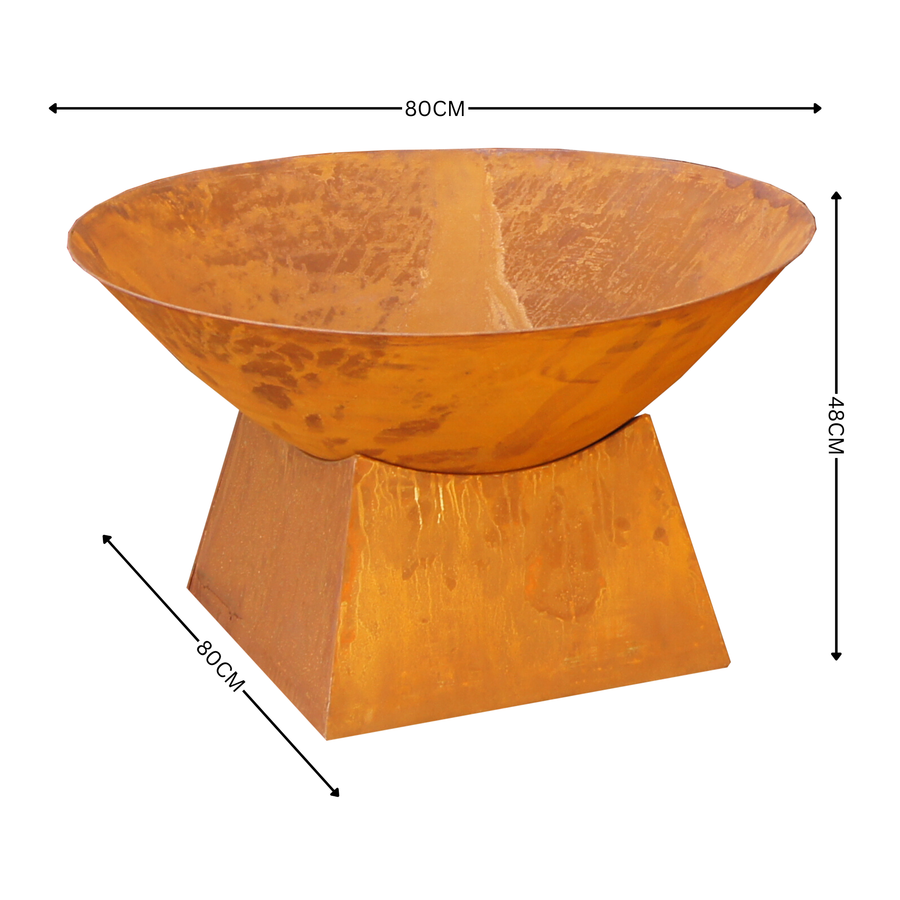 Fire Pit with Stand 'Plain'