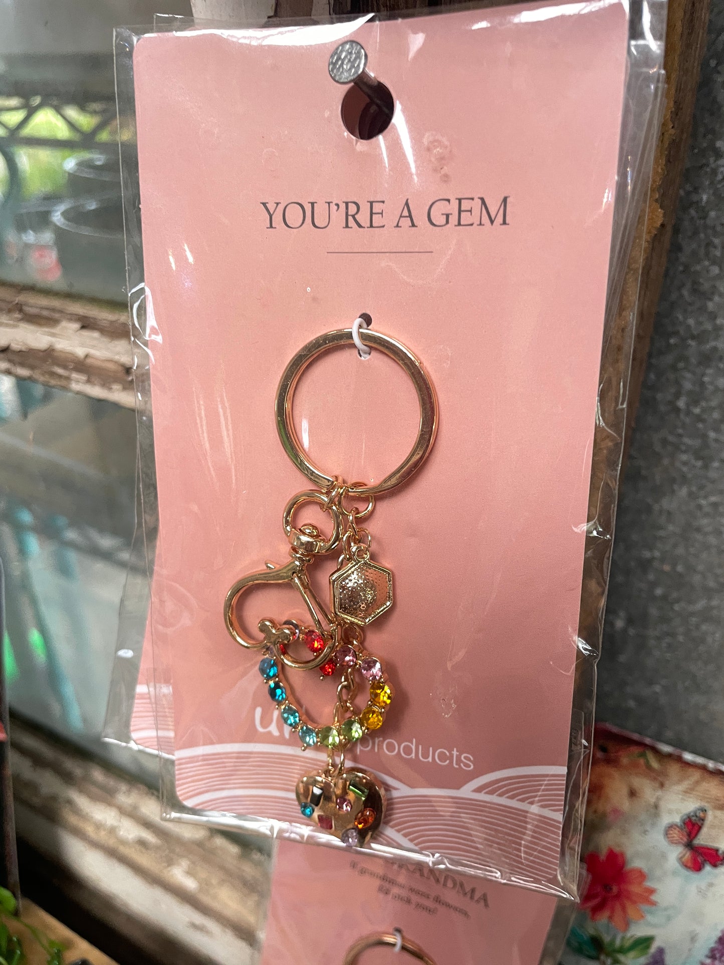 Urban Products Colourful Keyrings (Assorted)