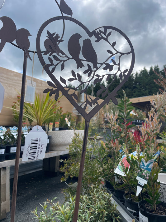 Garden Stake Heart