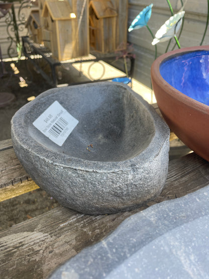 Water Bowl Natural Stone Small