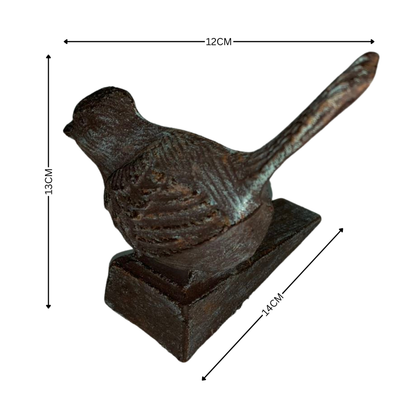 Doorstop Cast Iron Bird