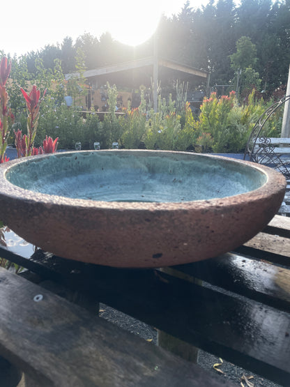 Water Bowl - Bird Bath -  Rockpool - Old Stone
