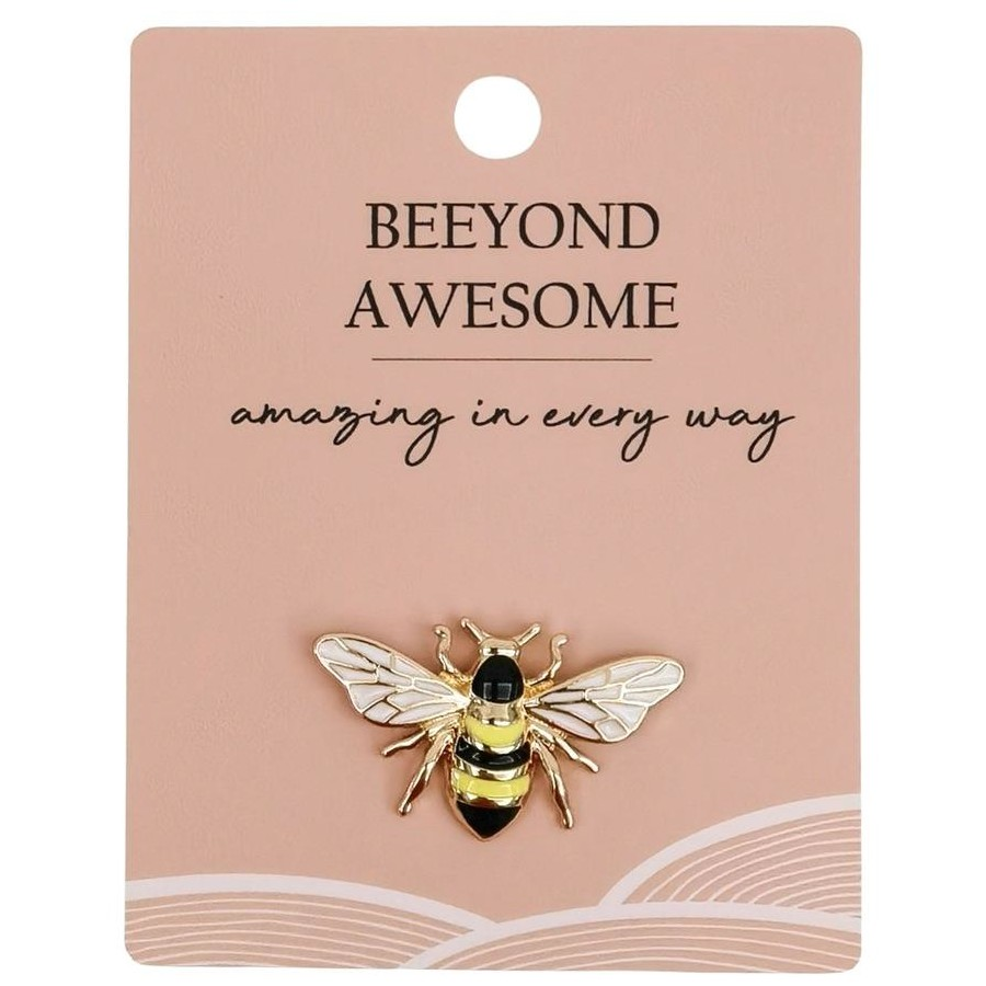 Urban Bee Memento Pin Yellow