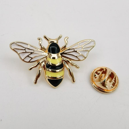 Urban Bee Memento Pin Yellow