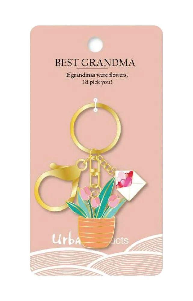 Urban Products Best Grandma Keyring